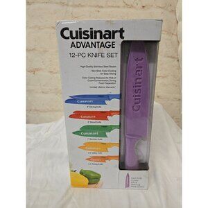 Cuisinart Advantage 12-Piece Knife Set Color Coded